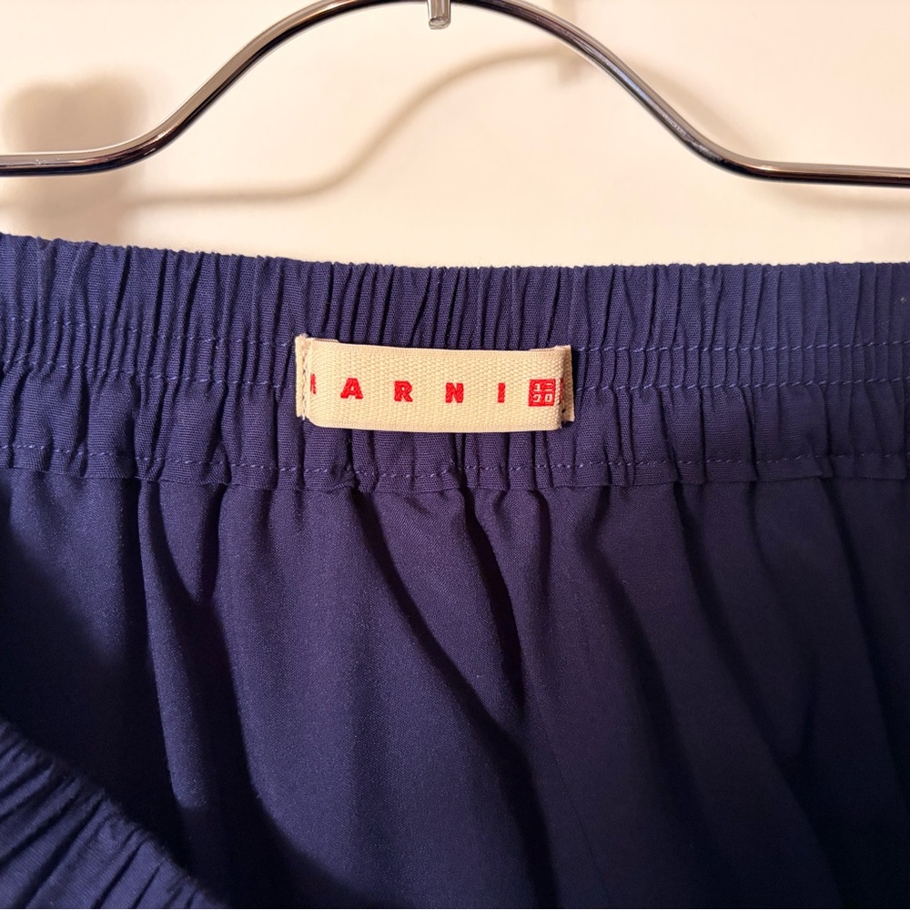 Marni X Uniqlo Navy Bubble Skirt (US XS) - Picture 7 of 8